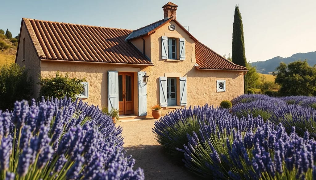 Maison rénovée en chaux chanvre en Provence, technique de rénovation éco-responsable