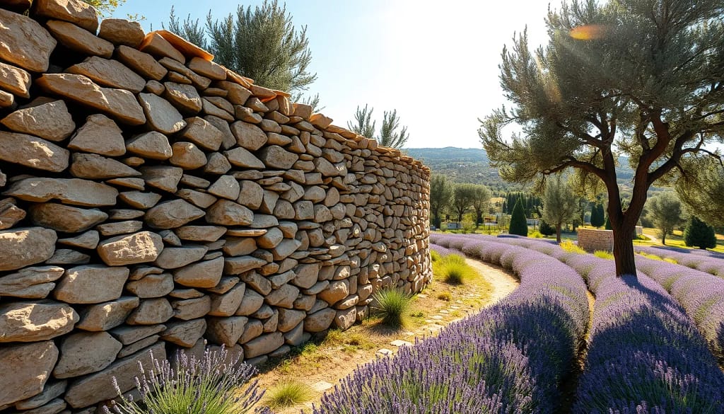 Rénovation de murs en pierre sèche à Draguignan, patrimoine et innovation