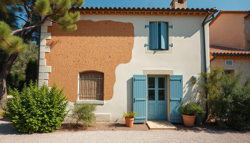 Bâtiment rénové à Draguignan avec isolation en liège, démontre la rénovation énergétique.